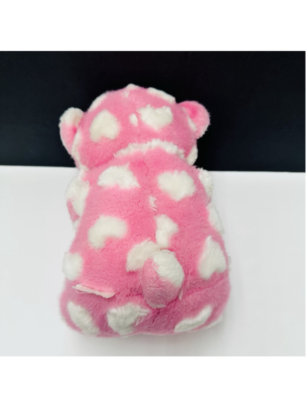 Vtg Build-A-Bear PINK KISSES Teddy Magnetic Hands Blowing Kisses Heart Plush 16" - Picture 5 of 11